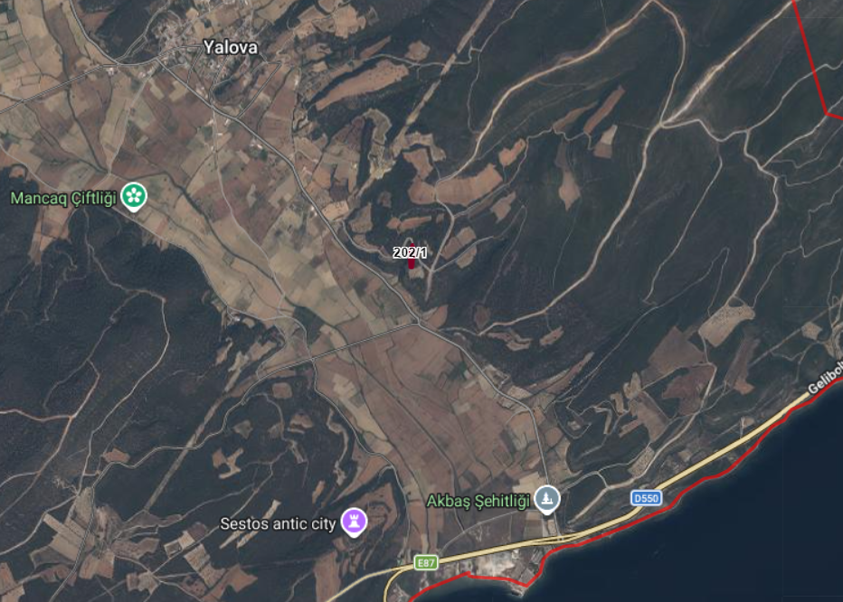 Eceabat Yalova Köyü Arazi