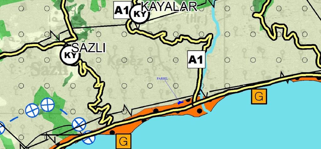 Kayalar Köyü & Turizm Bölgesinde Arazi